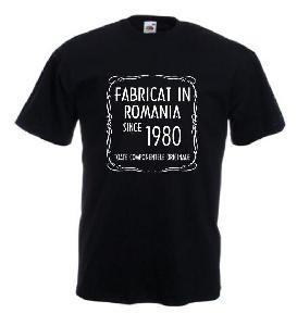 Tricou imprimat Fabricat in Romania