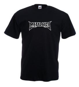 Tricou negru imprimat Metallica 3