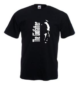 Tricou negru imprimat The Godfather 2